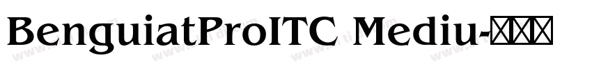 BenguiatProITC Mediu字体转换 BenguiatProITC Mediu字体转换